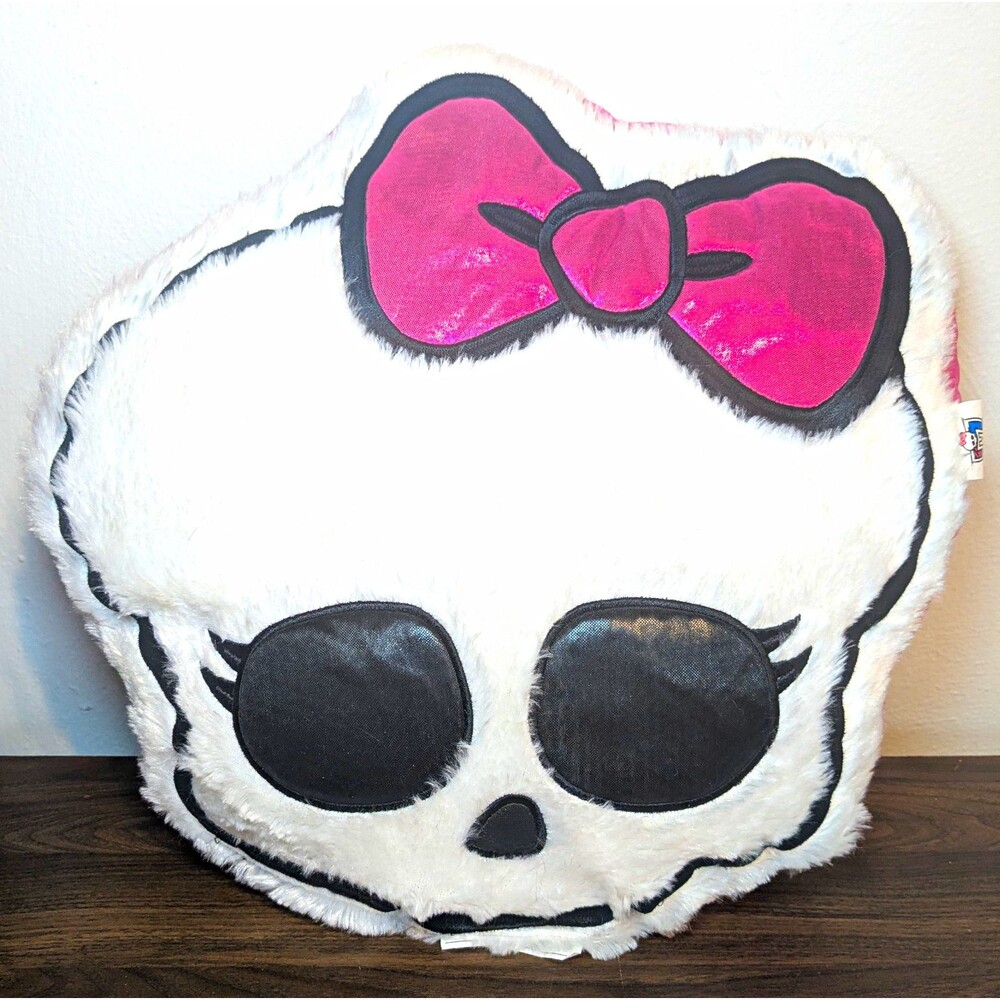 Mattel 2012 Monster High Skull Cuddle Buddy Pillow